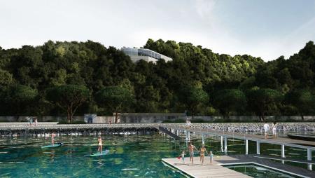 Prostorski prikaz: grapa. Landstudio 015.